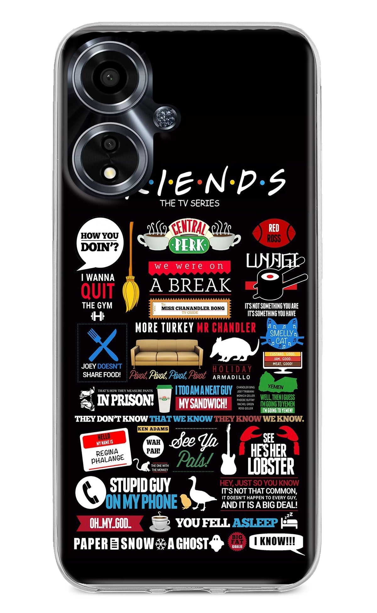 FRIENDS Case for Oppo A59 5G