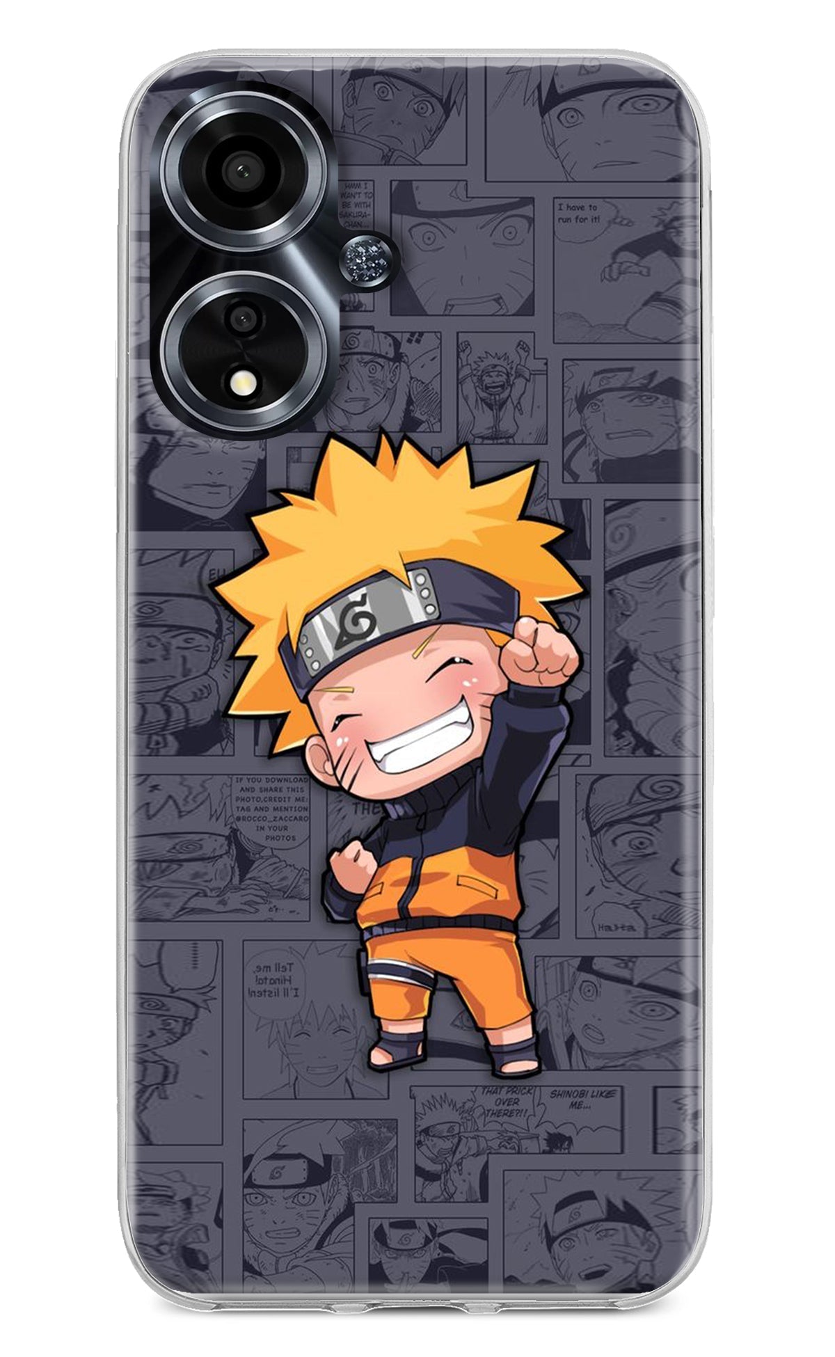 Chota Naruto Case for Oppo A59 5G