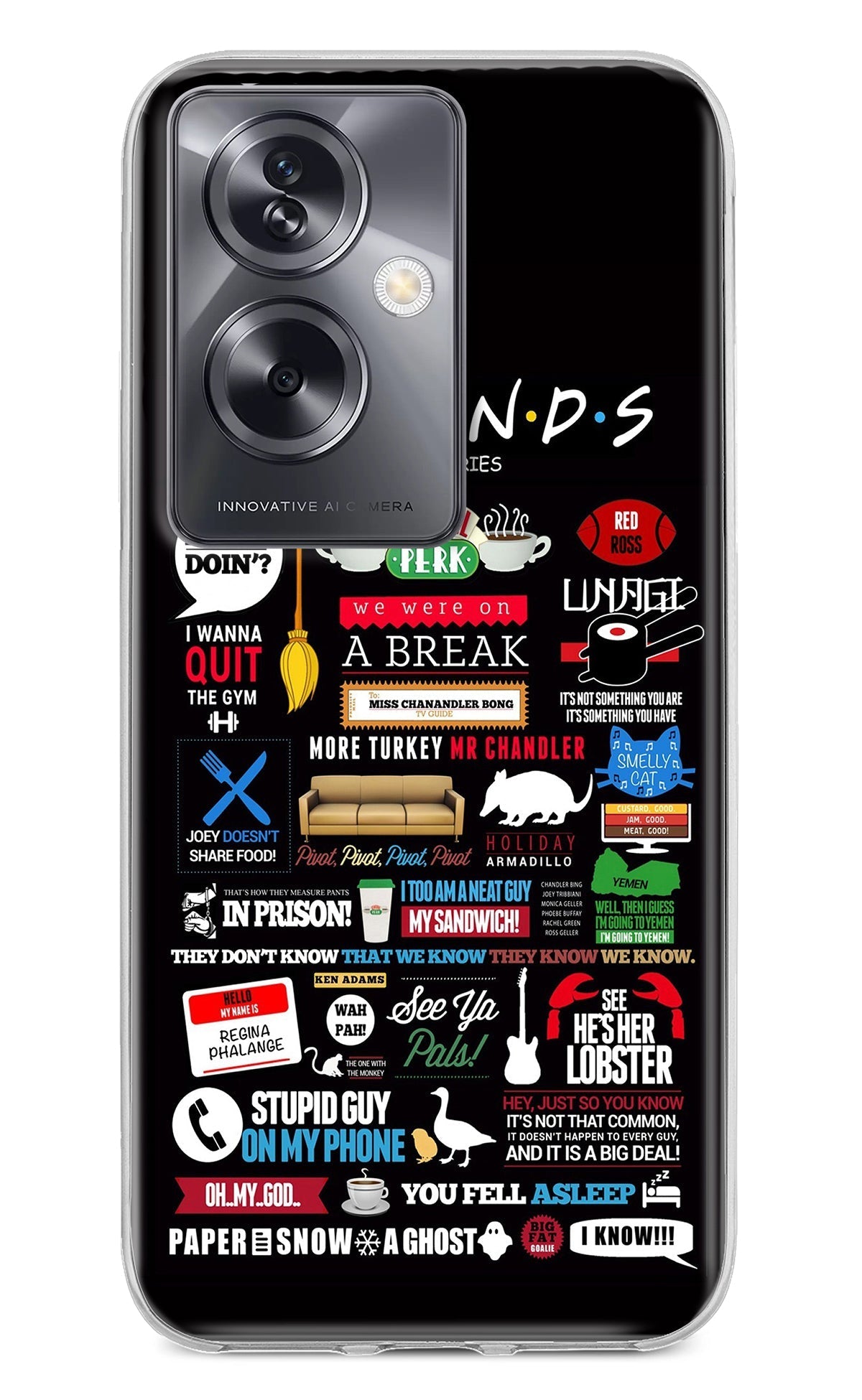 FRIENDS Case for Oppo A79 5G