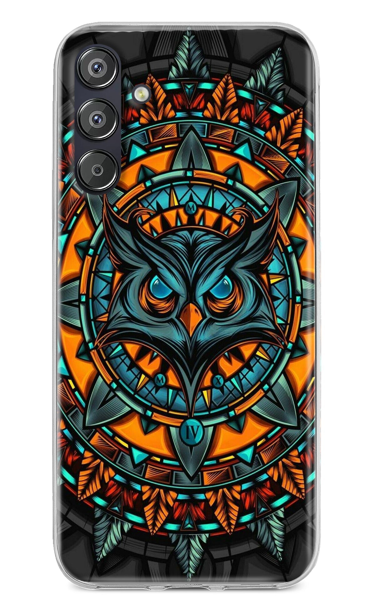 Angry Owl Art Case for Samsung F15 5G