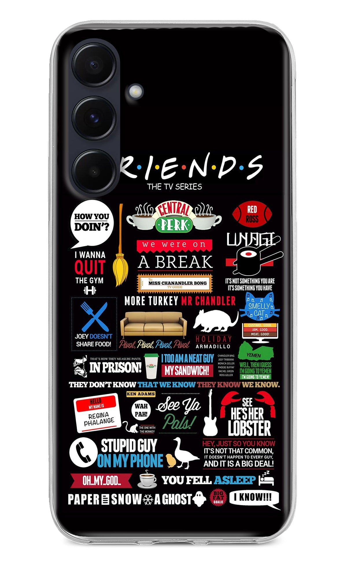 FRIENDS Case for Samsung A55 5G