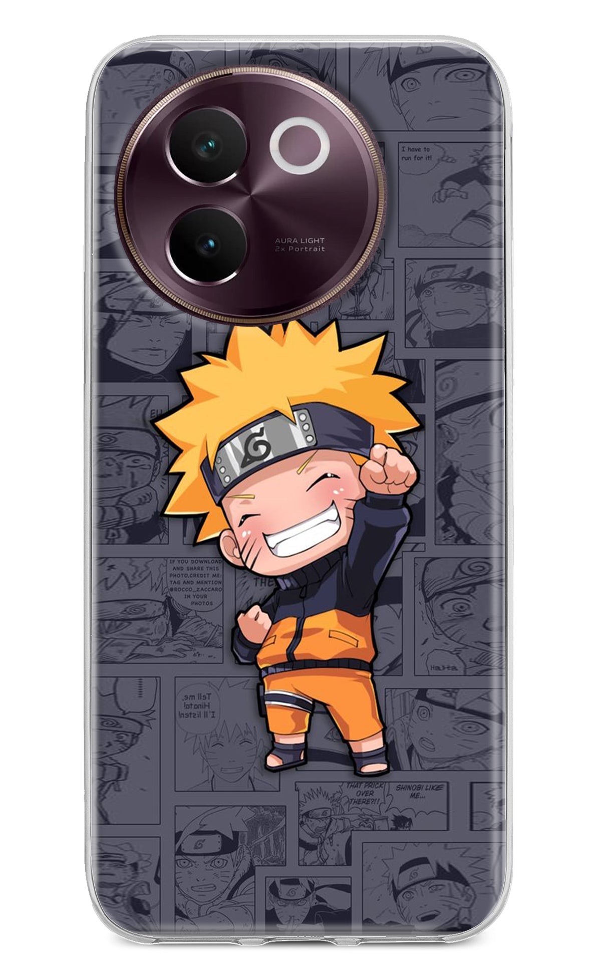 Chota Naruto Case for Vivo V30e