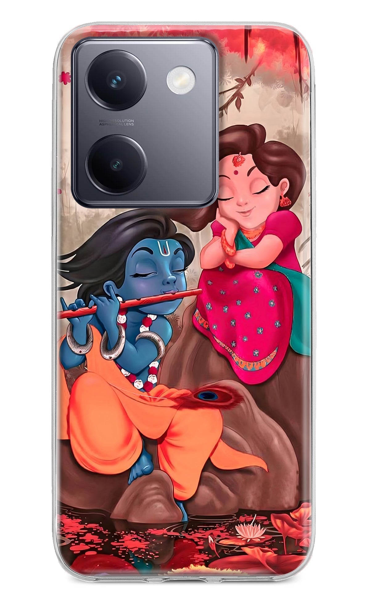 Radhe Krishna Case for Vivo Y200 Pro