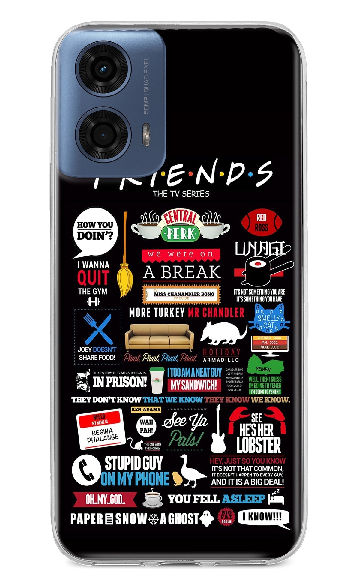 FRIENDS Case for Moto G24 Power