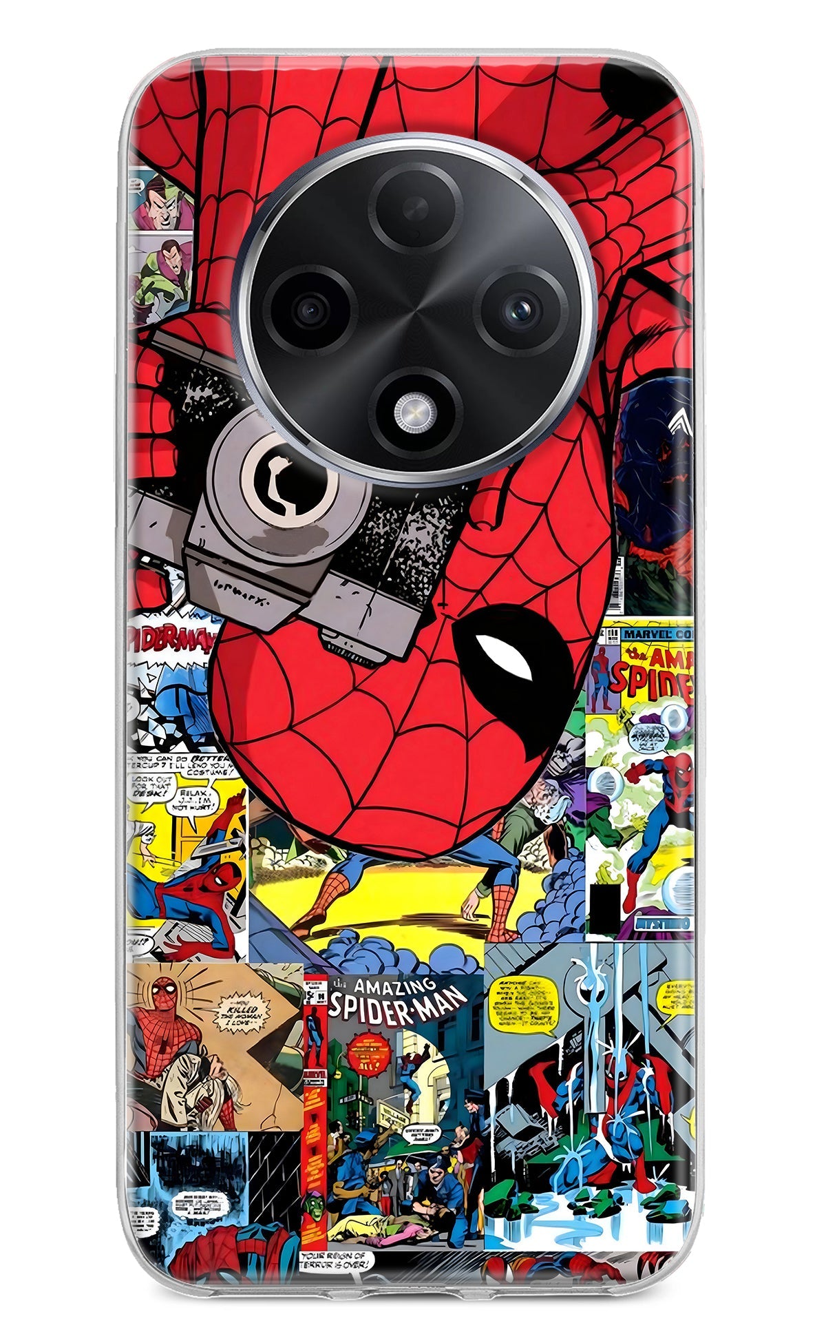 Spider Man Case for Oppo F27 Pro Plus