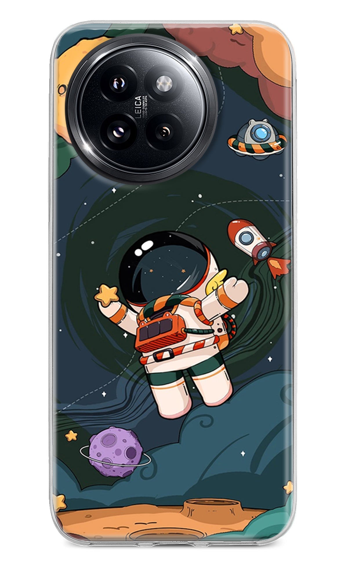 Cartoon Astronaut Case for Xiaomi 14 Civi