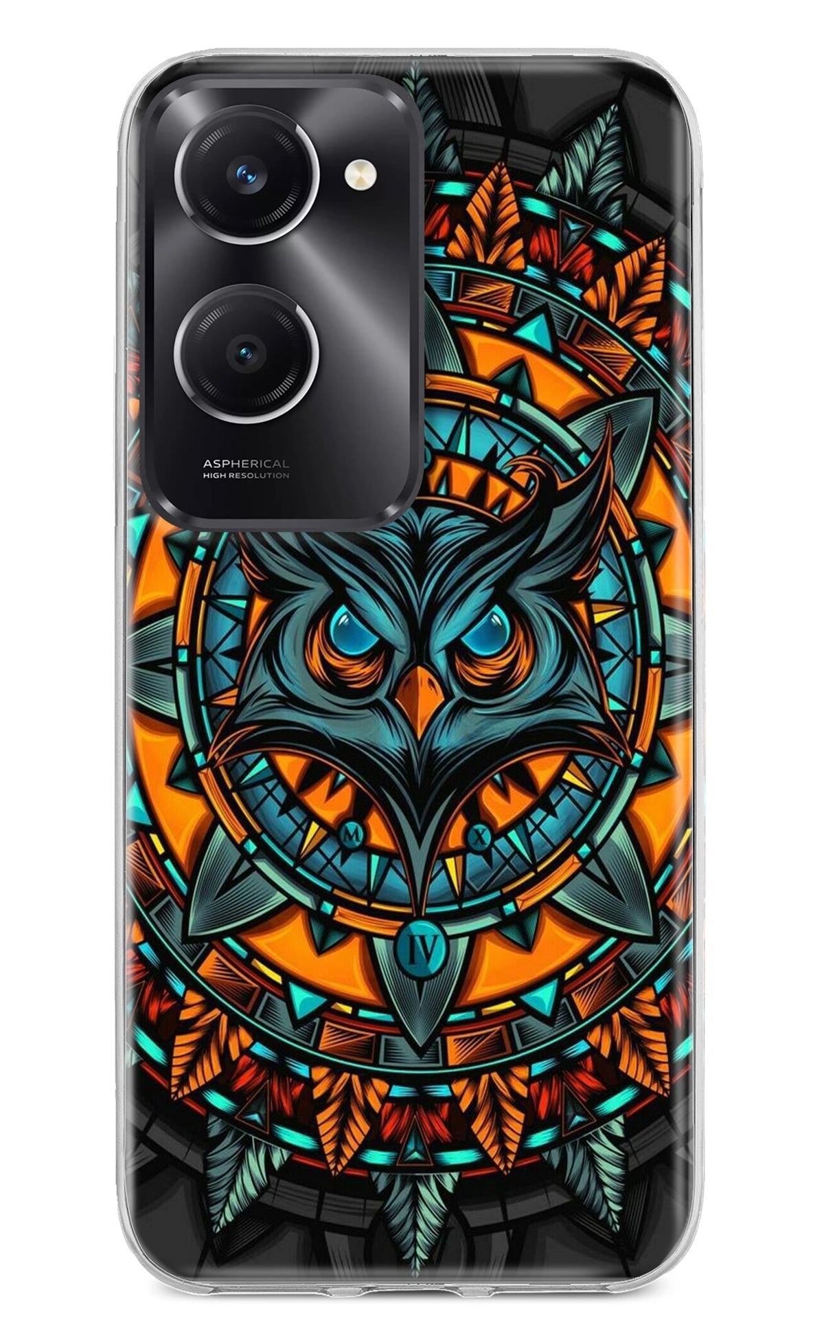 Angry Owl Art Case for Vivo T3 Lite 5G