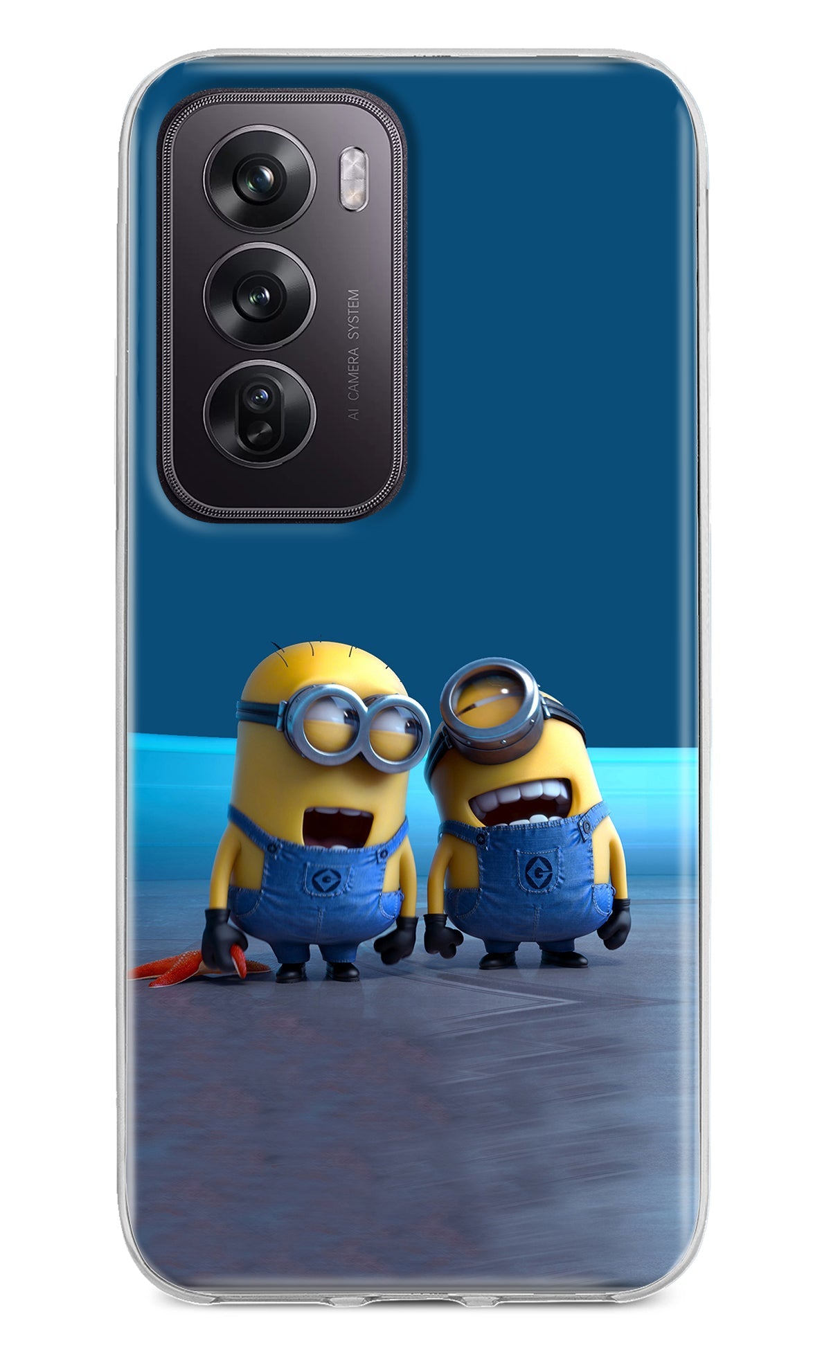 Minion Laughing Case for Oppo Reno12 Pro 5G