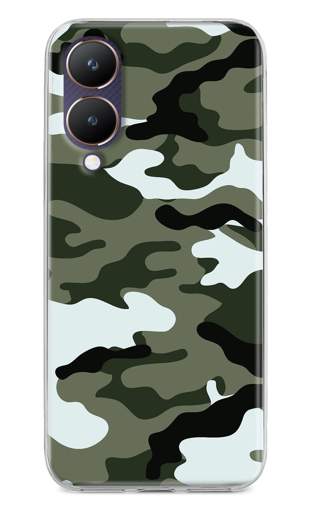 Camouflage Case for Vivo Y28 5G