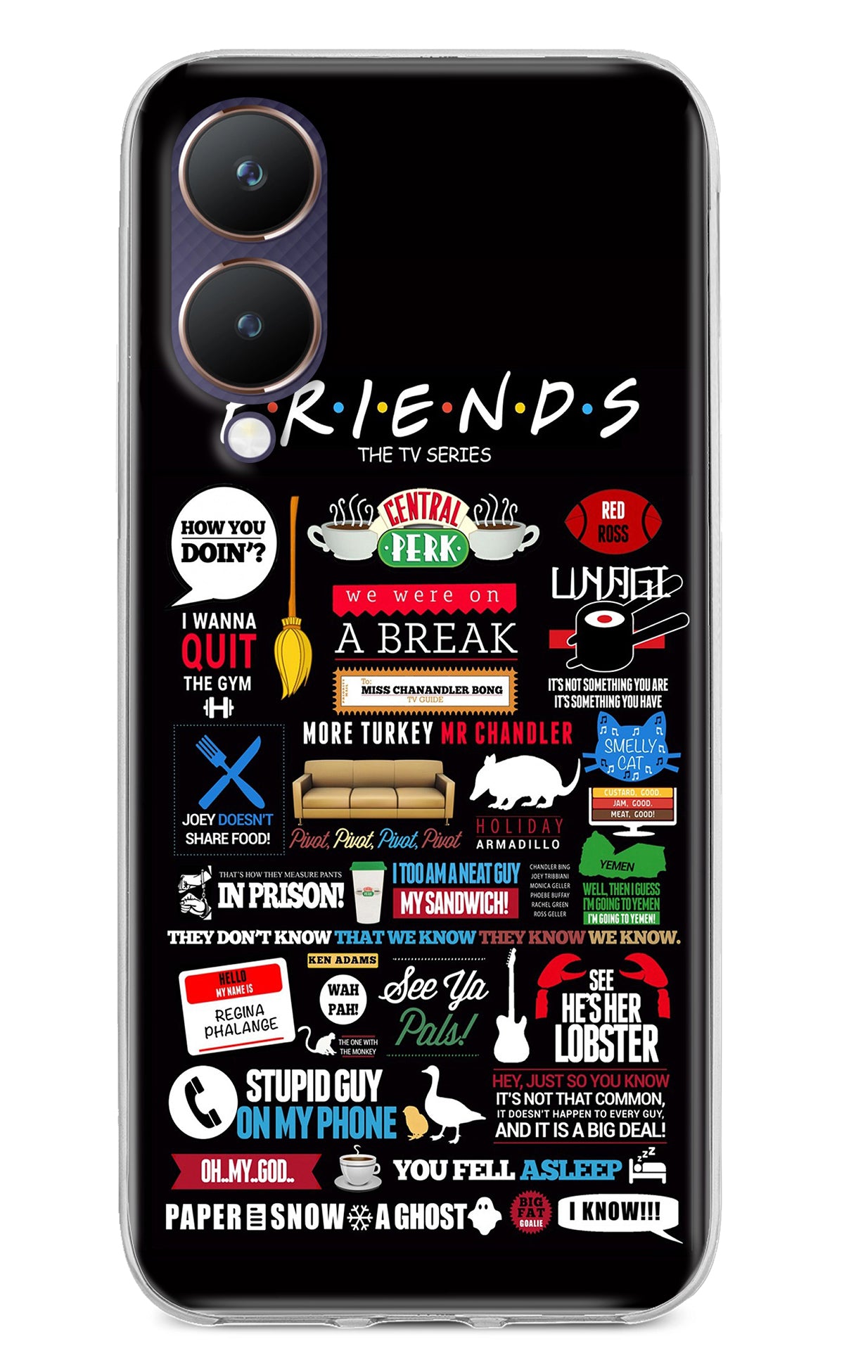 FRIENDS Case for Vivo Y28 5G