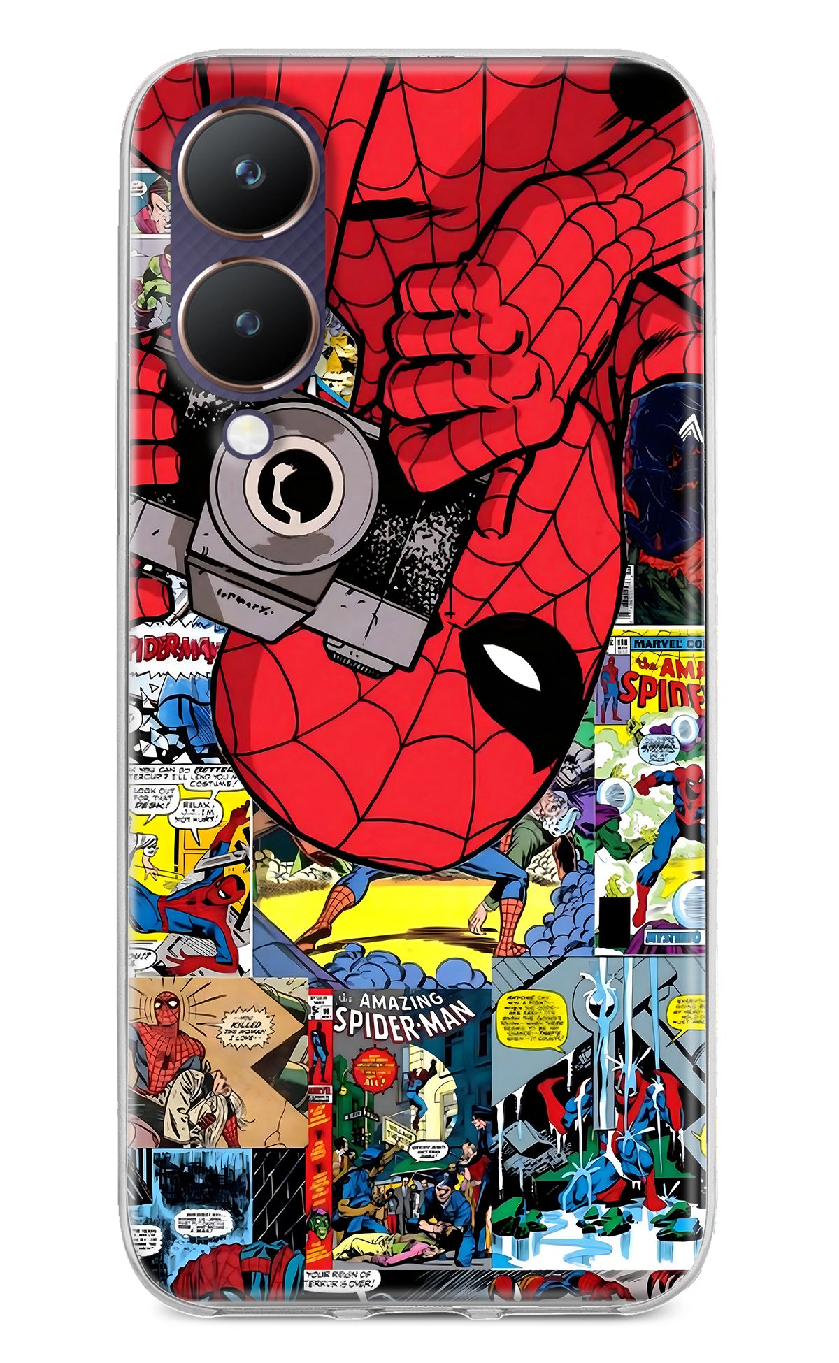 Spider Man Case for Vivo Y28 5G