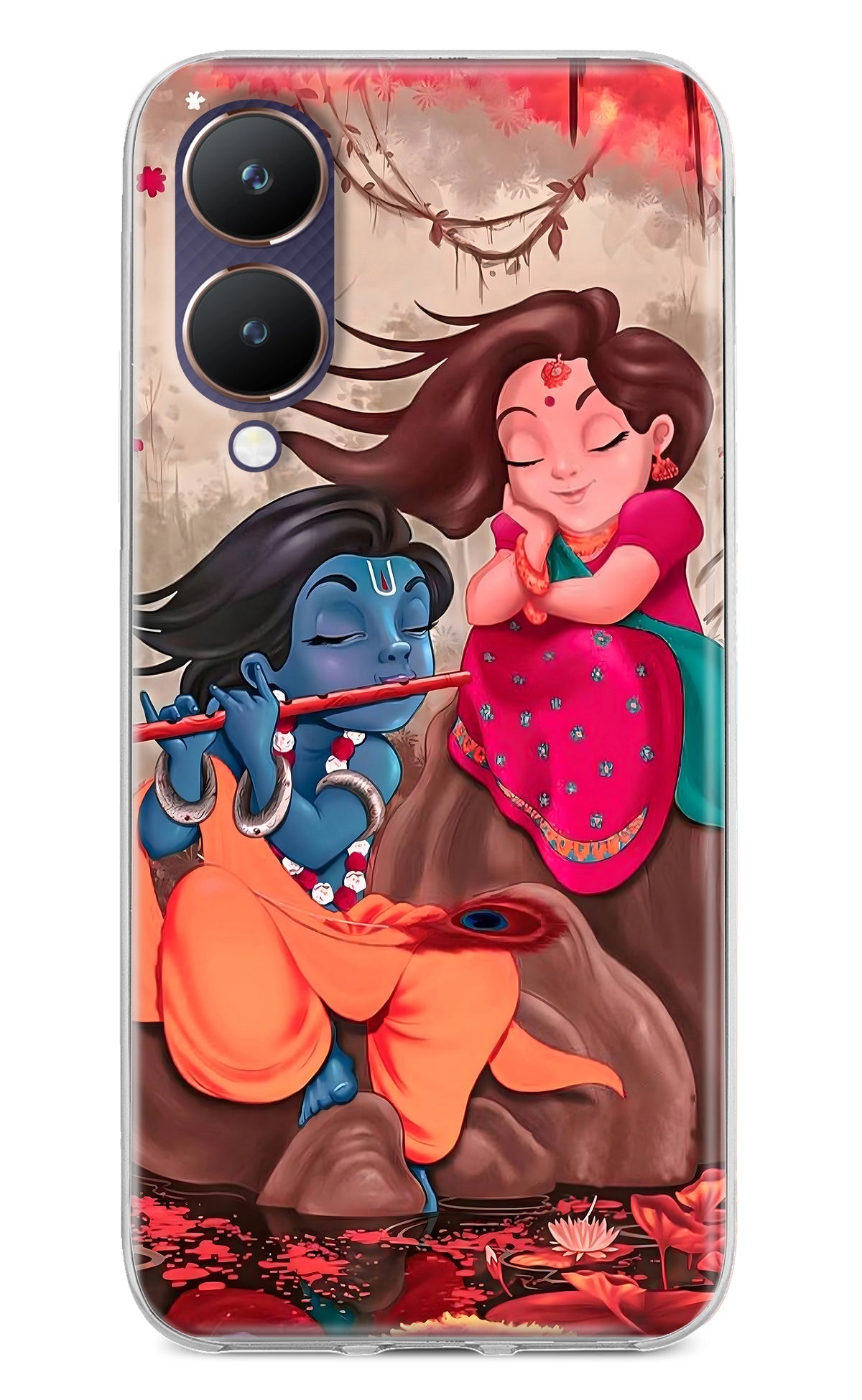 Radhe Krishna Case for Vivo Y28 5G