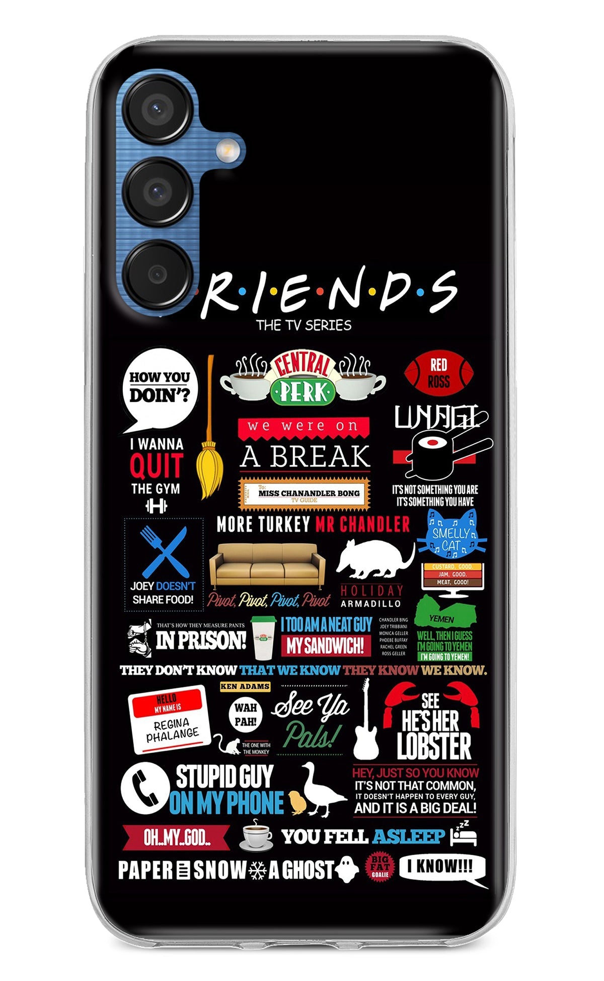 FRIENDS Case for Samsung M15 5G