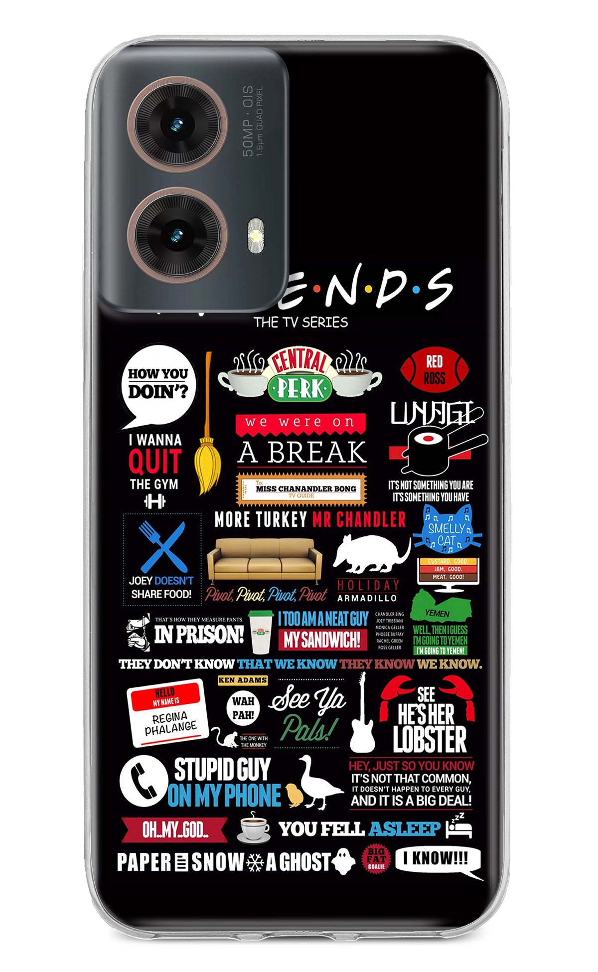 FRIENDS Case for Motorola G85