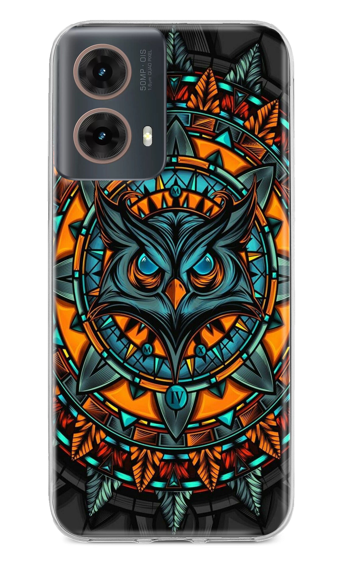 Angry Owl Art Case for Motorola G85