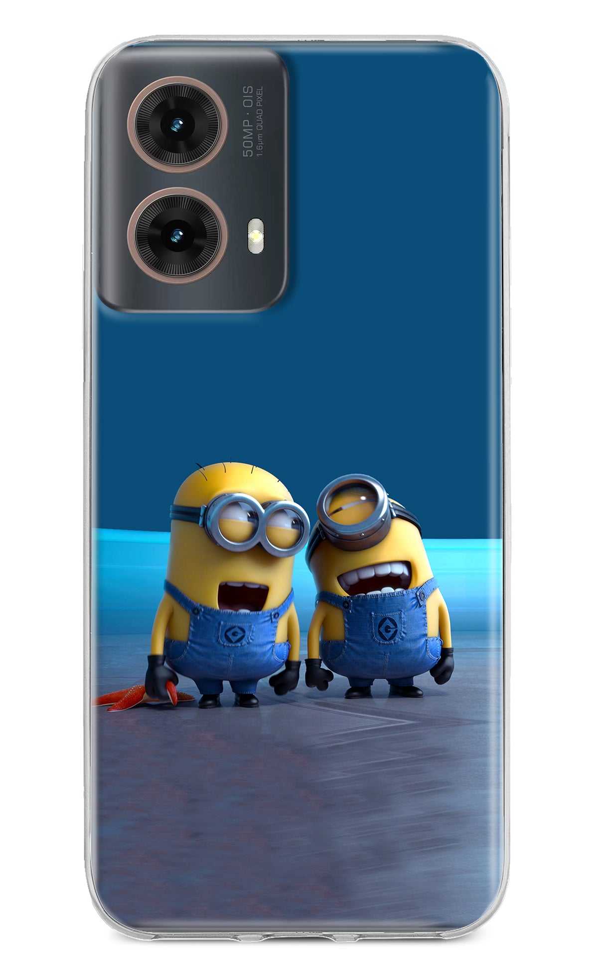 Minion Laughing Case for Motorola G85