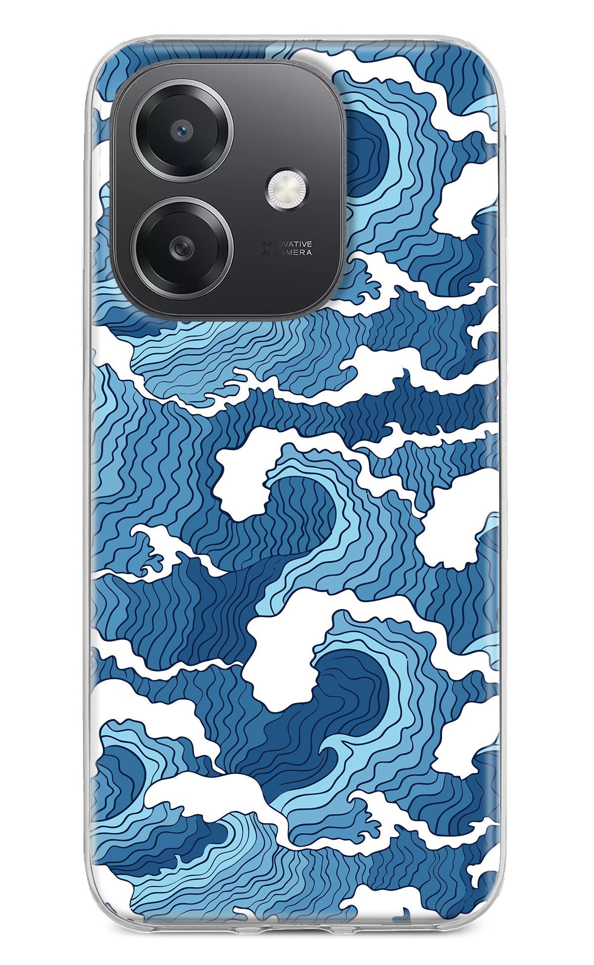 Blue Waves Case for OPPO A3x