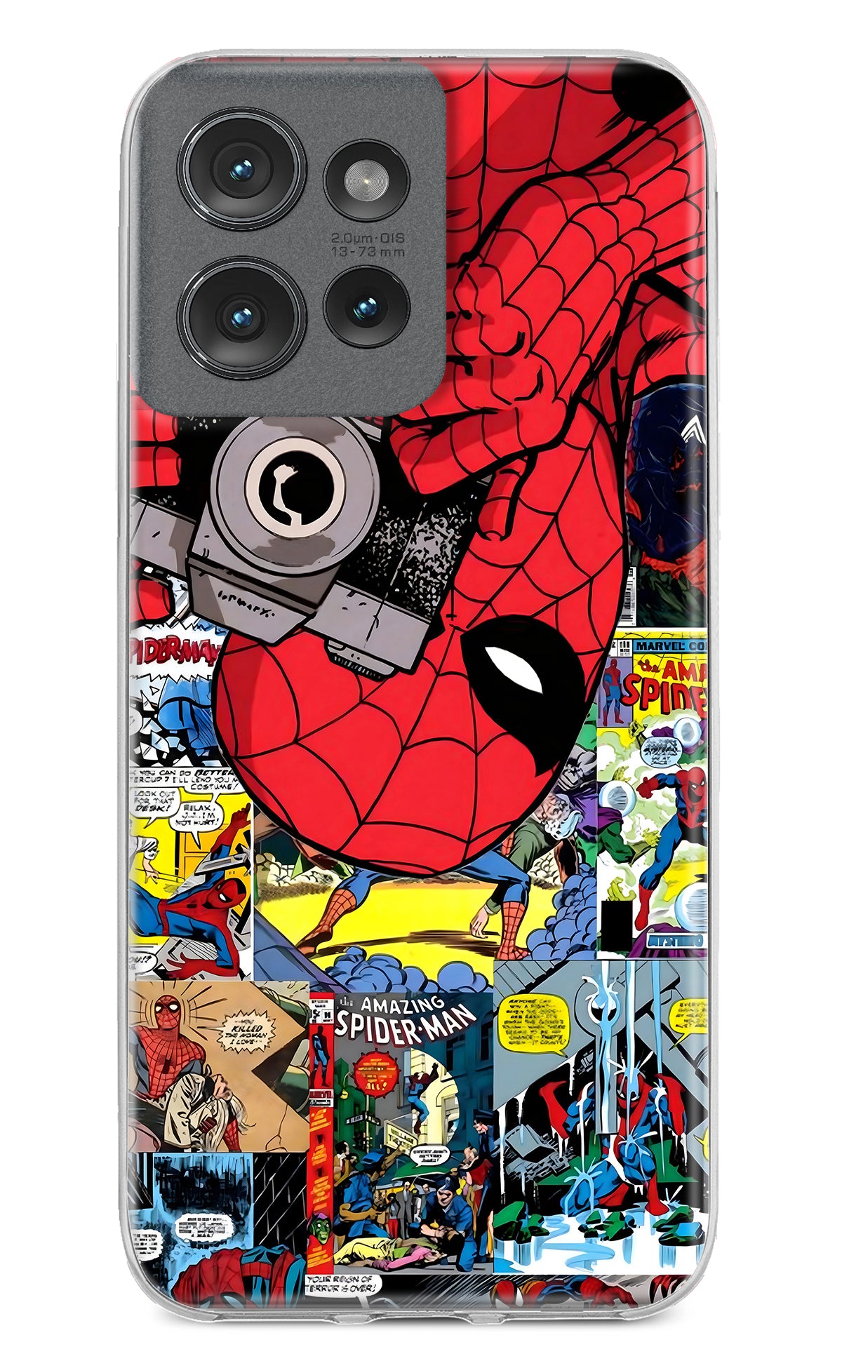 Spider Man Case for Moto Edge 50