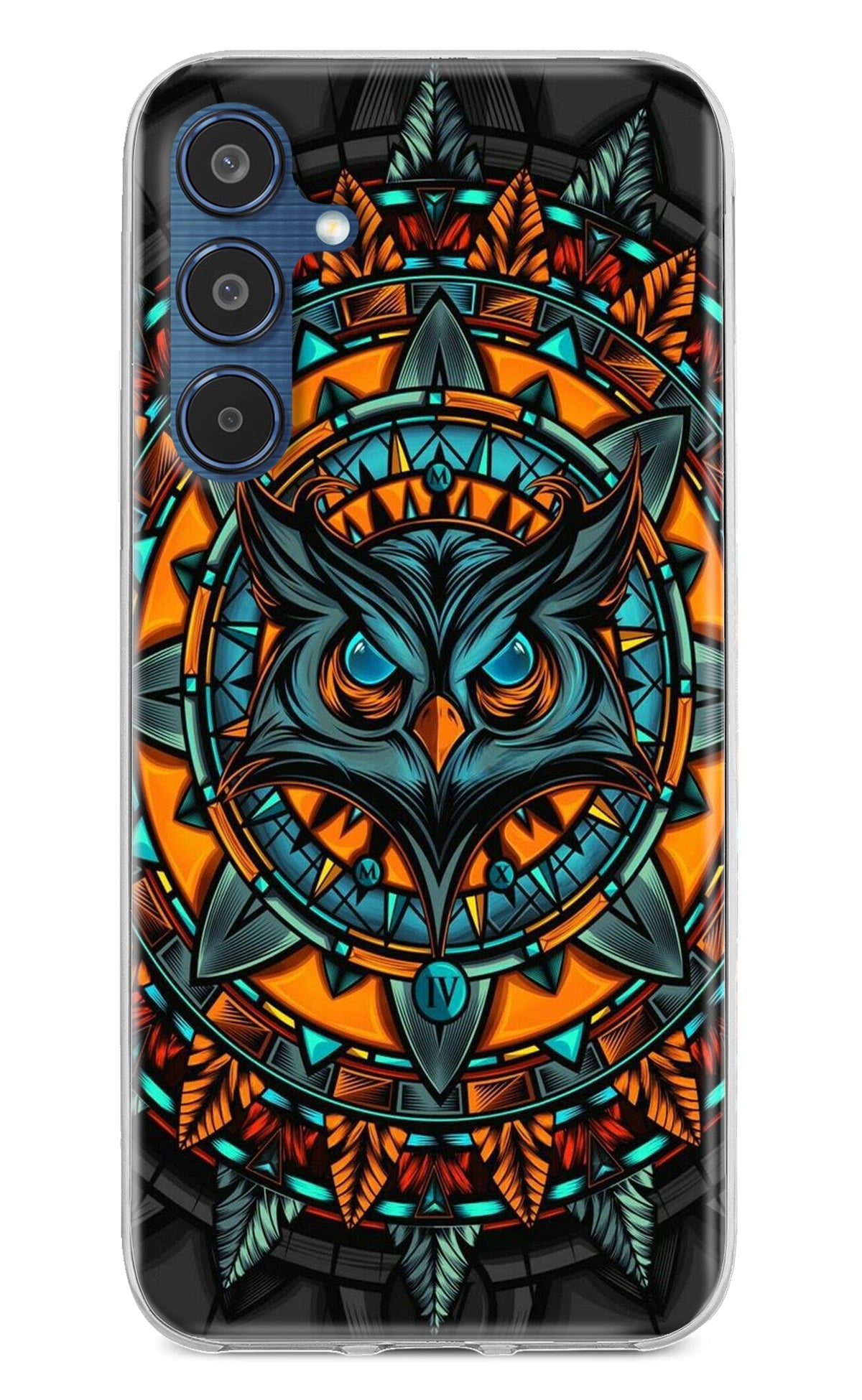 Angry Owl Art Case for Samsung M35 5G