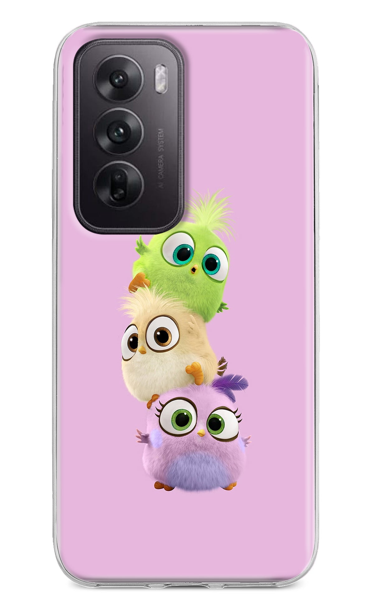 Cute Little Birds Case for Oppo Reno12 5G