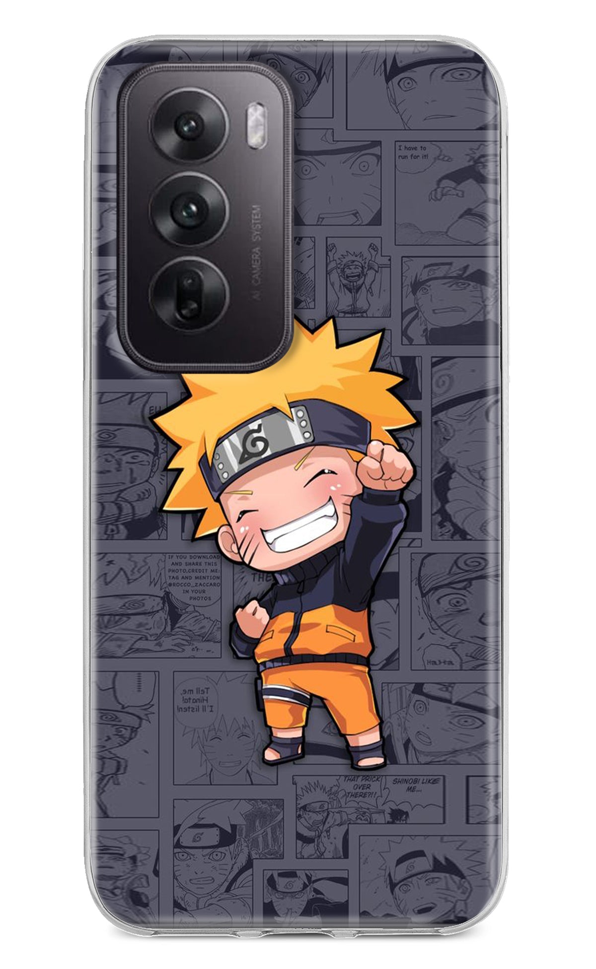 Chota Naruto Case for Oppo Reno12 5G