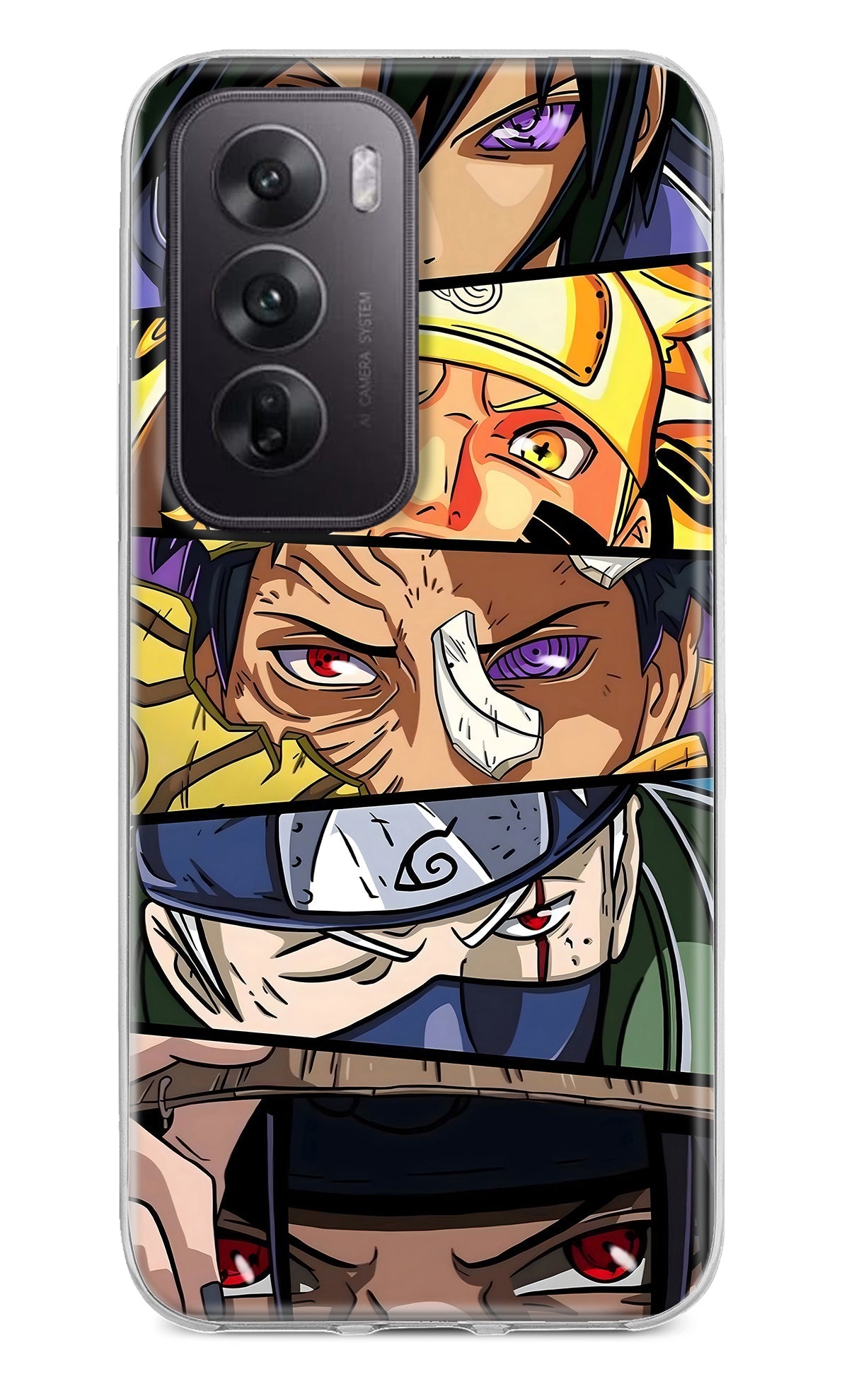 Naruto Character Case for Oppo Reno12 5G