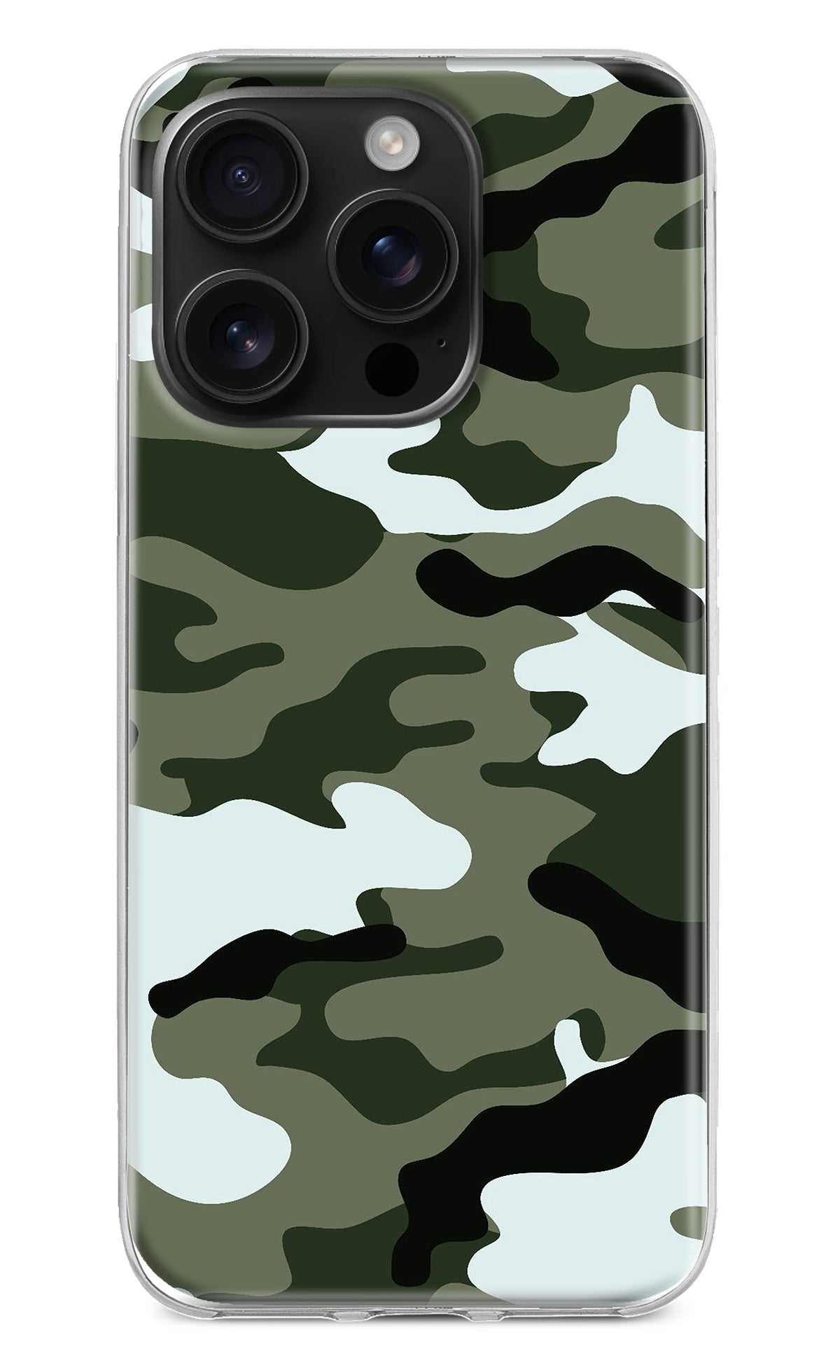 Camouflage Case for iPhone 16 Pro