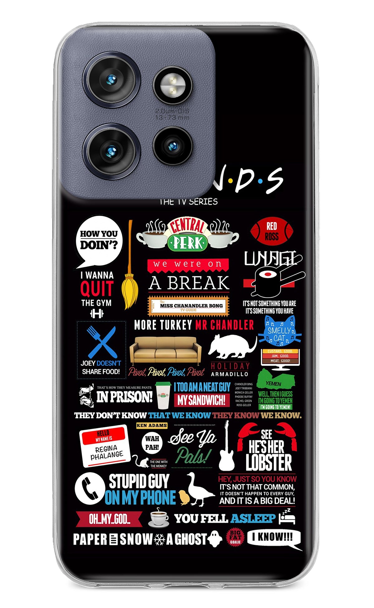 FRIENDS Case for Moto Edge 50 Neo